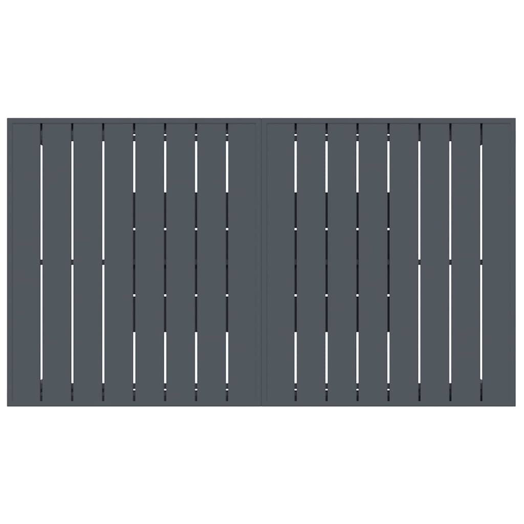 Garten Essgruppe 7 pcs Anthrazit Stahl