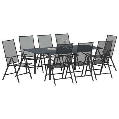 Garten Essgruppe 9 pcs Stahl