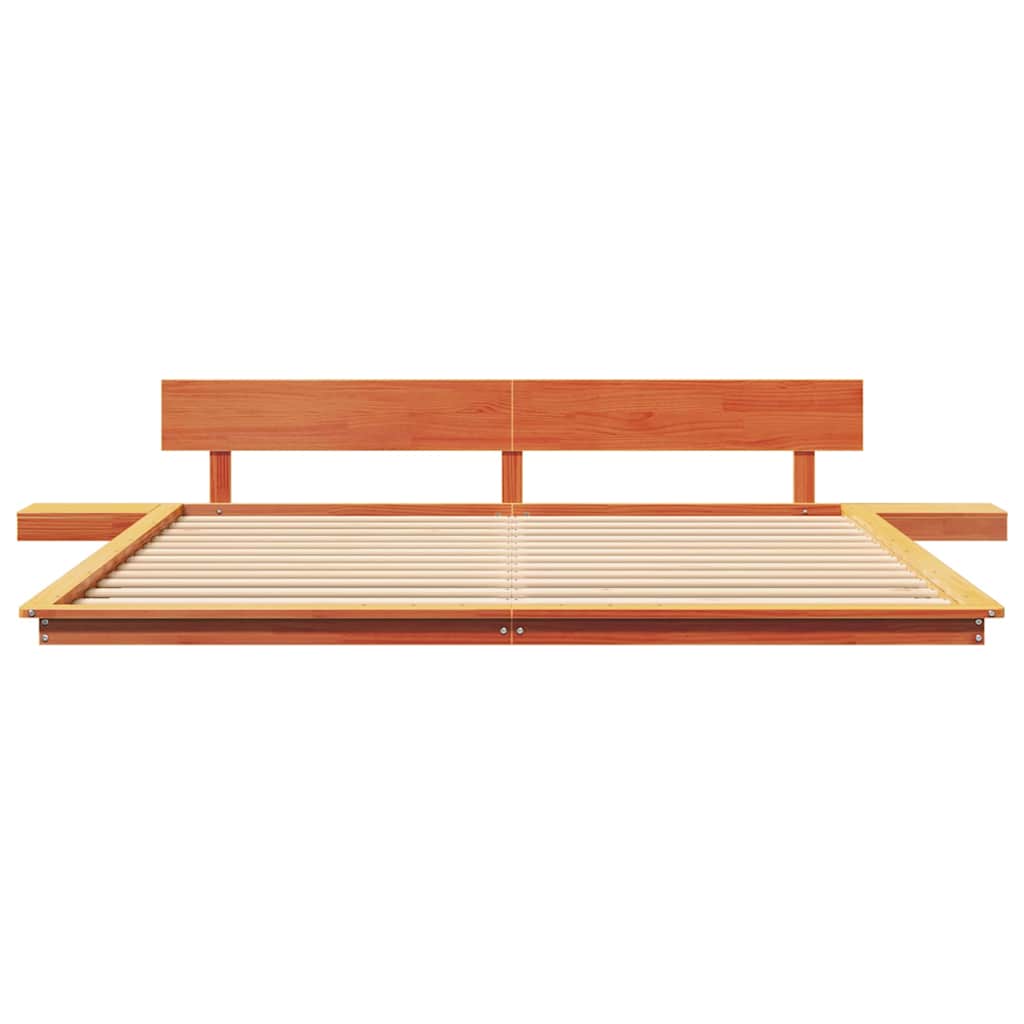 Bettgestell Braun 200 x 200 cm Holz