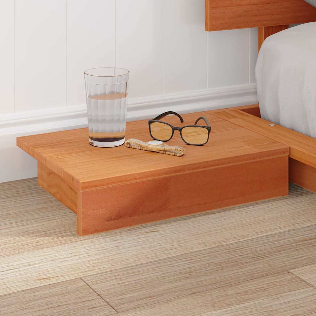 Bettgestell Braun 135 x 190 cm Holz