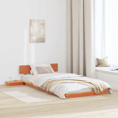 Bettgestell Braun 75 x 190 cm Holz