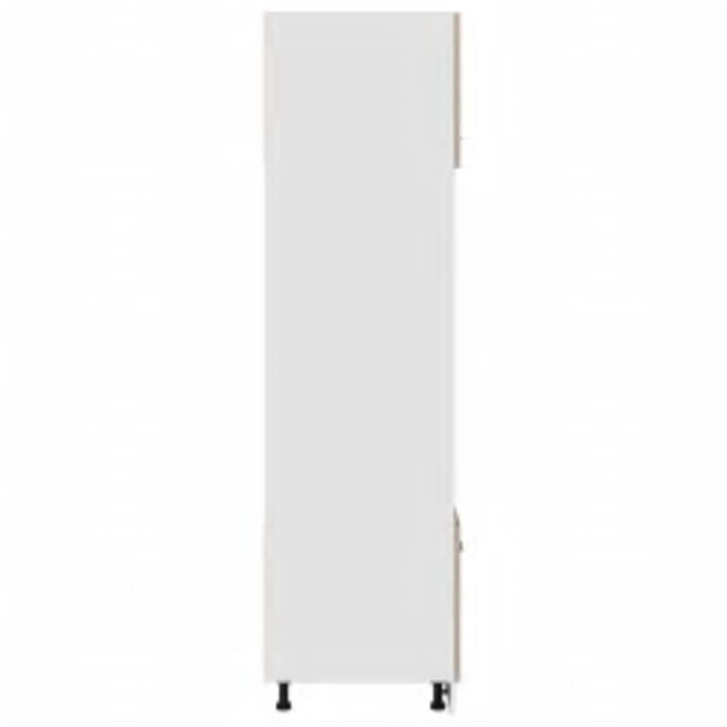 Mikrowellenumbauschrank Lyon Sonoma-Eiche 60x57x207 cm Holzwerkstoff