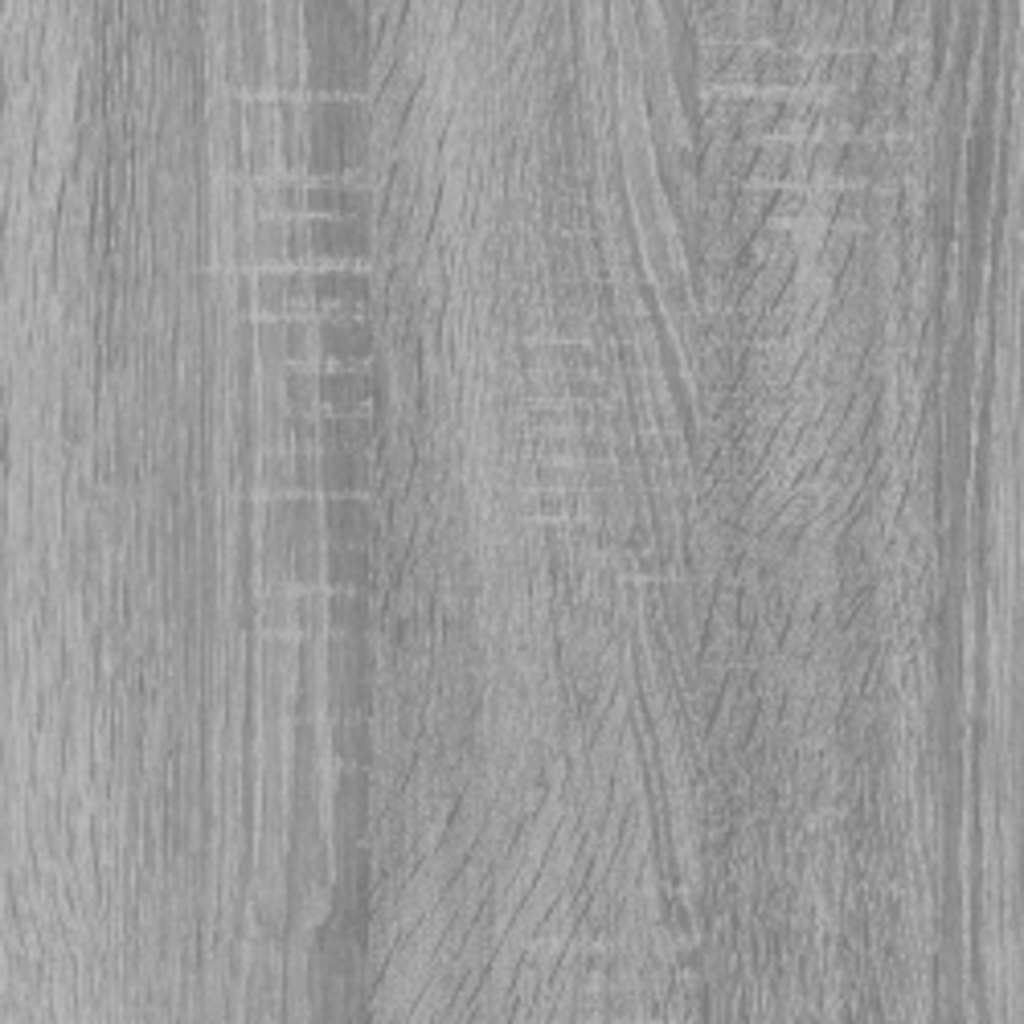 Mikrowellenumbauschrank Lyon Grau Sonoma 60x57x207 cm Holzwerkstoff