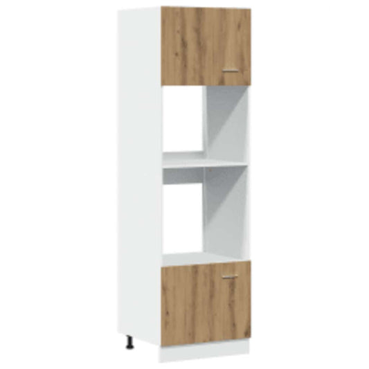 Mikroovnsskab Artisan Eg 60x57x207 cm Træ Materiale