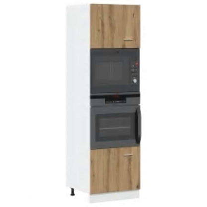 Mikroovnsskab Artisan Eg 60x57x207 cm Træ Materiale