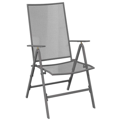 Garten Essgruppe 3 pcs Anthrazit Stahl