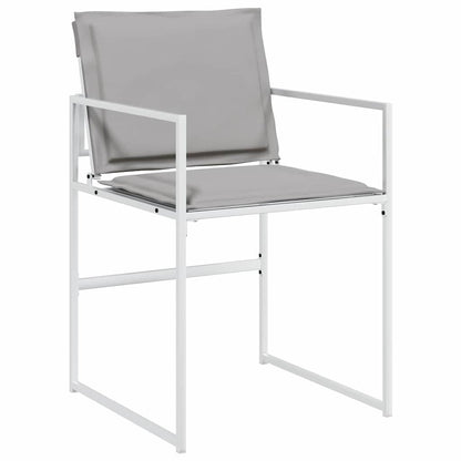 Garten Essgruppe 5 pcs Weiß 160 x 80 x 73 cm