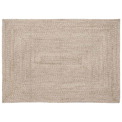 Bereichsteppich Braun 120 x 170 cm Jute