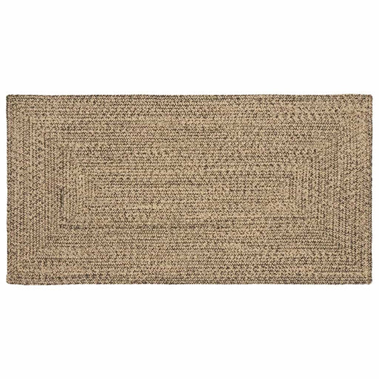 Bereichsteppich Braun 80 x 150 cm Jute
