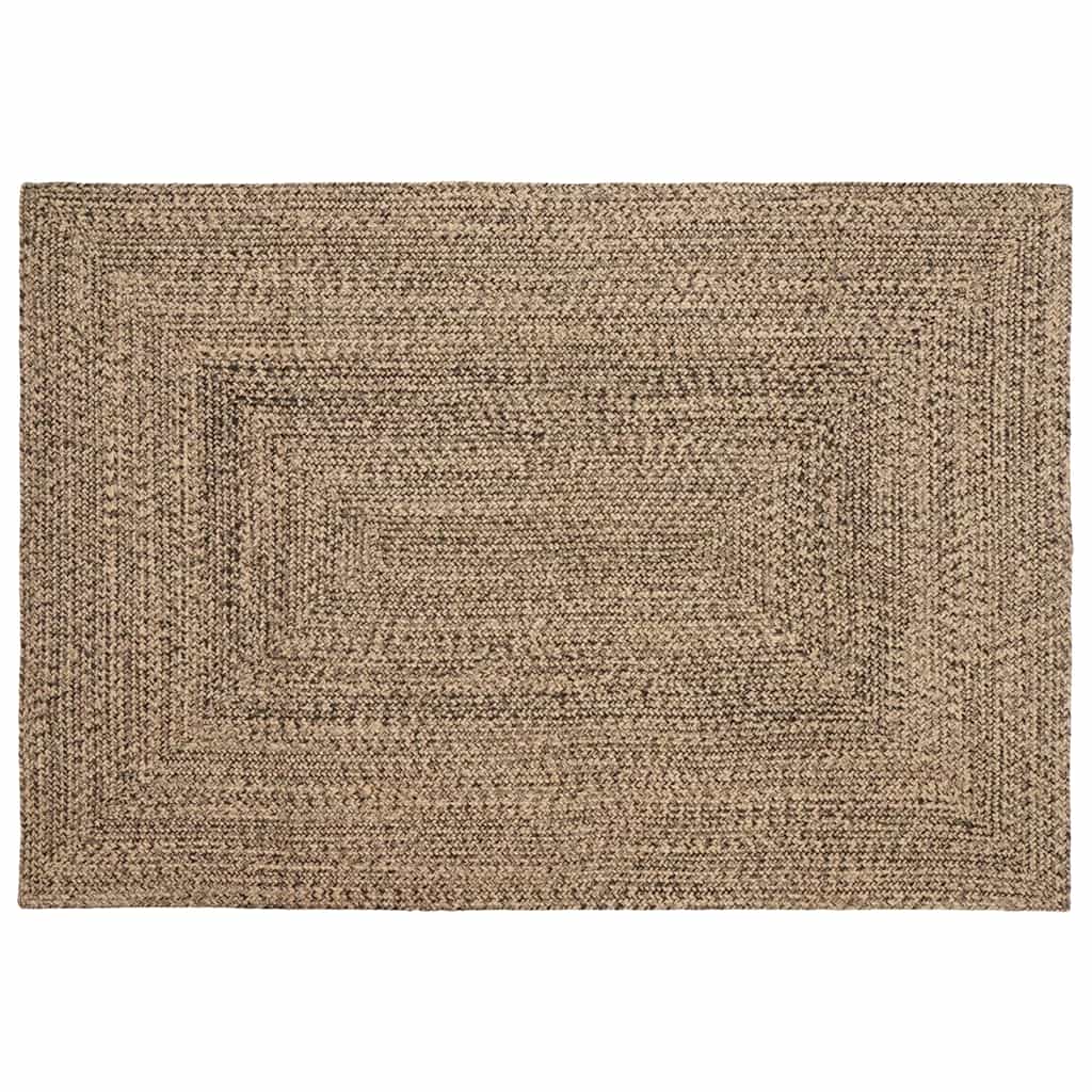 Bereichsteppich Braun 120 x 170 cm Jute