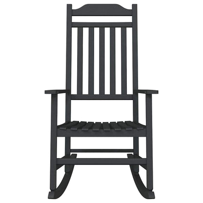 Schaukelstuhl Schwarz 65 x 84 x 114 cm Polyethylen