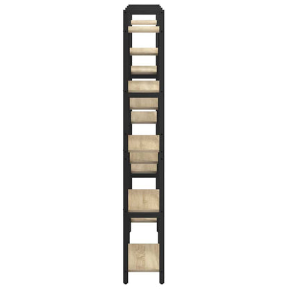 Regal Sonoma Eiche 156 x 25 x 167.5 cm Holzwerkstoff