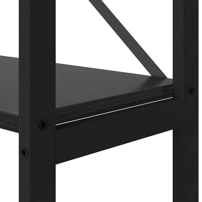 Bücherregal Schwarze Eiche 40 x 30 x 188 cm Holzwerkstoff
