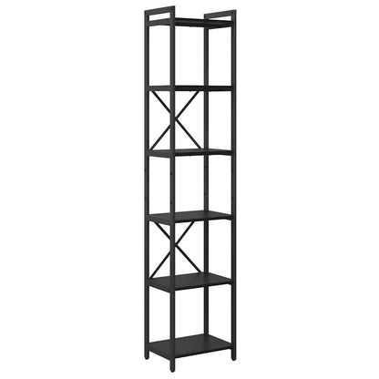 Bücherregal Schwarze Eiche 40 x 30 x 188 cm Holzwerkstoff
