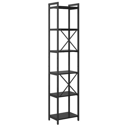 Bücherregal Schwarze Eiche 40 x 30 x 188 cm Holzwerkstoff