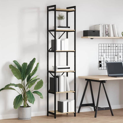 Bücherregal Sonoma Eiche 40 x 30 x 188 cm Holzwerkstoff