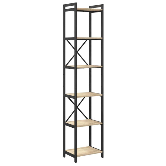 Bücherregal Sonoma Eiche 40 x 30 x 188 cm Holzwerkstoff