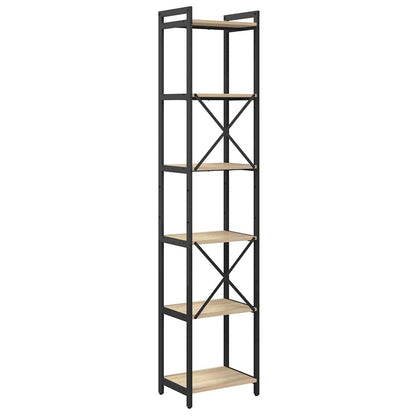 Bücherregal Sonoma Eiche 40 x 30 x 188 cm Holzwerkstoff