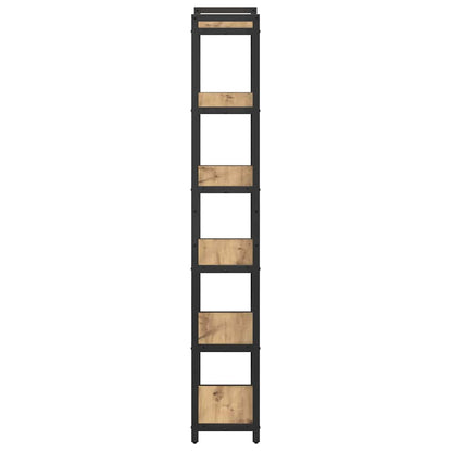 Bücherregal Eiche handwerklich 40 x 30 x 188 cm Holzwerkstoff