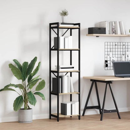 Bücherregal Sonoma Eiche 40 x 30 x 153 cm Holzwerkstoff