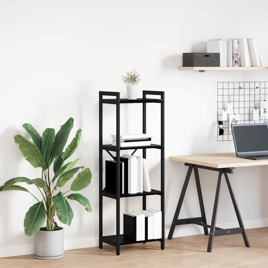 Bücherregal Schwarze Eiche 40 x 30 x 118 cm Holzwerkstoff
