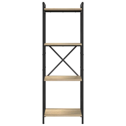 Bücherregal Sonoma Eiche 40 x 30 x 118 cm Holzwerkstoff