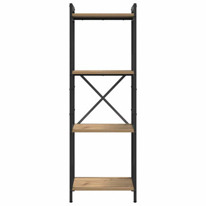Bücherregal Eiche handwerklich 40 x 30 x 118 cm Holzwerkstoff