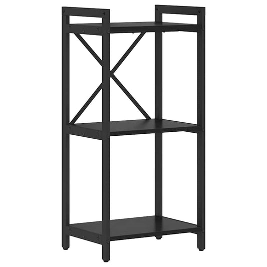Bücherregal Schwarze Eiche 40 x 30 x 83 cm Holzwerkstoff