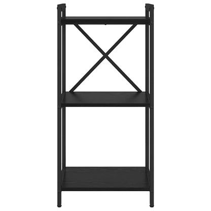 Bücherregal Schwarze Eiche 40 x 30 x 83 cm Holzwerkstoff