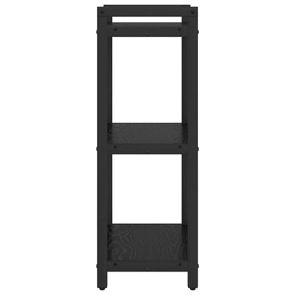 Bücherregal Schwarze Eiche 40 x 30 x 83 cm Holzwerkstoff