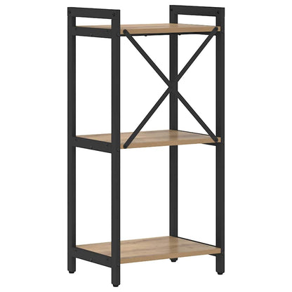 Bücherregal Eiche handwerklich 40 x 30 x 83 cm Holzwerkstoff