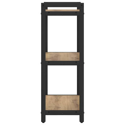 Bücherregal Eiche handwerklich 40 x 30 x 83 cm Holzwerkstoff