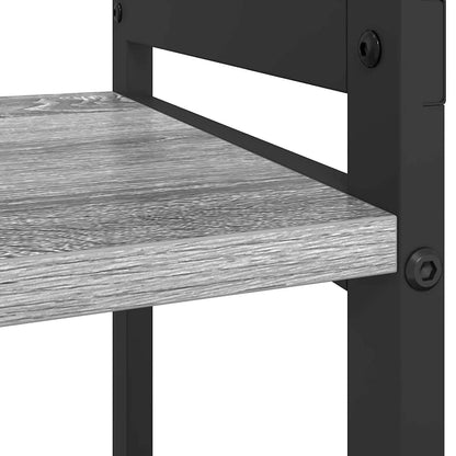 Bücherregal Grau Sonoma 40 x 30 x 48,5 cm Holzwerkstoff