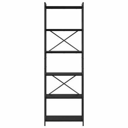 Bücherregal Schwarze Eiche 60 x 30 x 188 cm Holzwerkstoff