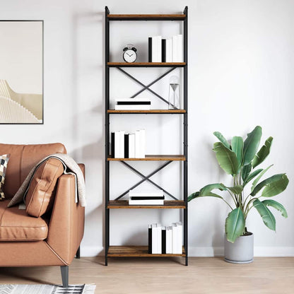 Bücherregal Altholz 60 x 30 x 188 cm Holzwerkstoff