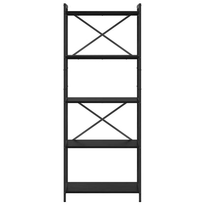 Bücherregal Schwarze Eiche 60 x 30 x 153 cm Holzwerkstoff
