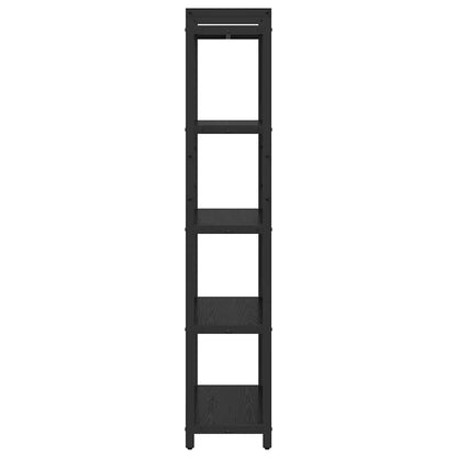 Bücherregal Schwarze Eiche 60 x 30 x 153 cm Holzwerkstoff