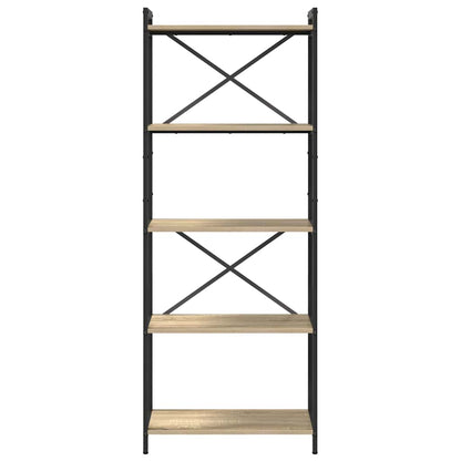 Bücherregal Sonoma Eiche 60 x 30 x 153 cm Holzwerkstoff