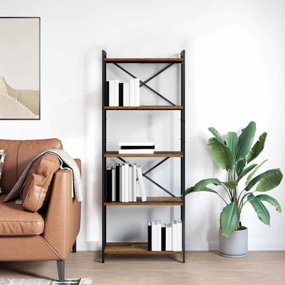 Bücherregal Altholz 60 x 30 x 153 cm Holzwerkstoff