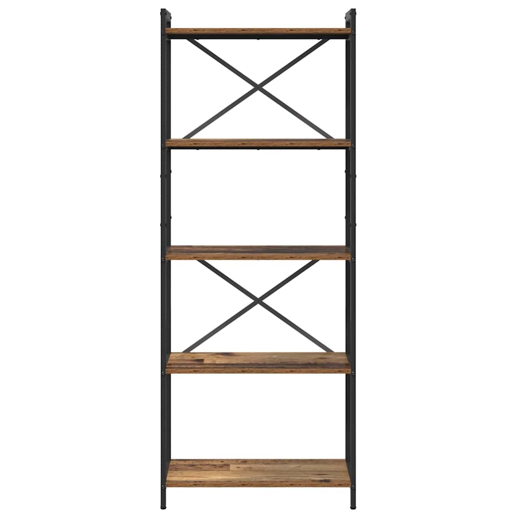 Bücherregal Altholz 60 x 30 x 153 cm Holzwerkstoff