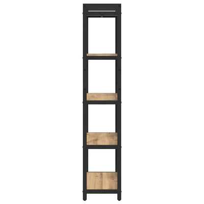 Bücherregal Eiche handwerklich 60 x 30 x 153 cm Holzwerkstoff