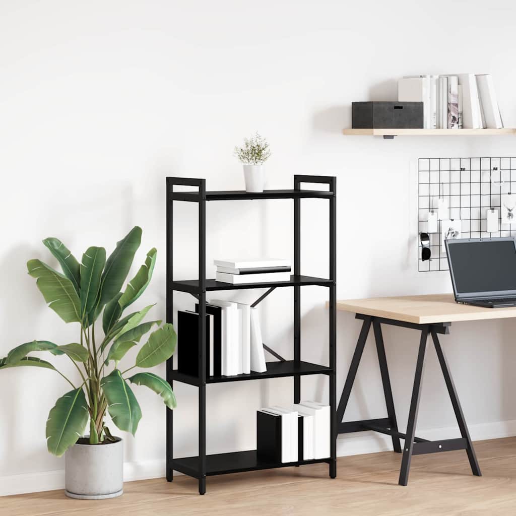 Bücherregal Schwarze Eiche 60 x 30 x 118 cm Holzwerkstoff