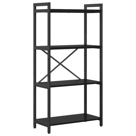 Bücherregal Schwarze Eiche 60 x 30 x 118 cm Holzwerkstoff