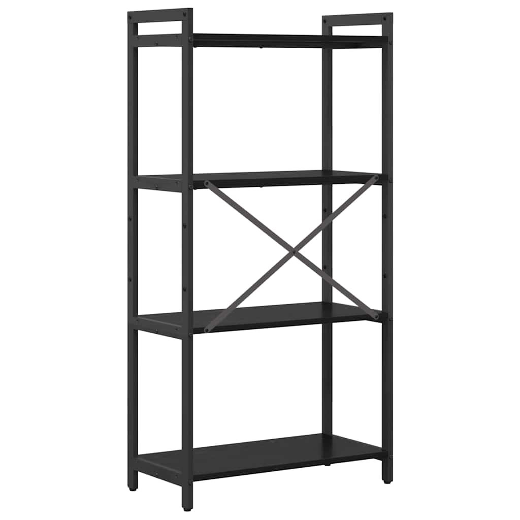 Bücherregal Schwarze Eiche 60 x 30 x 118 cm Holzwerkstoff
