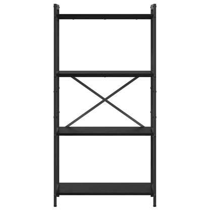 Bücherregal Schwarze Eiche 60 x 30 x 118 cm Holzwerkstoff
