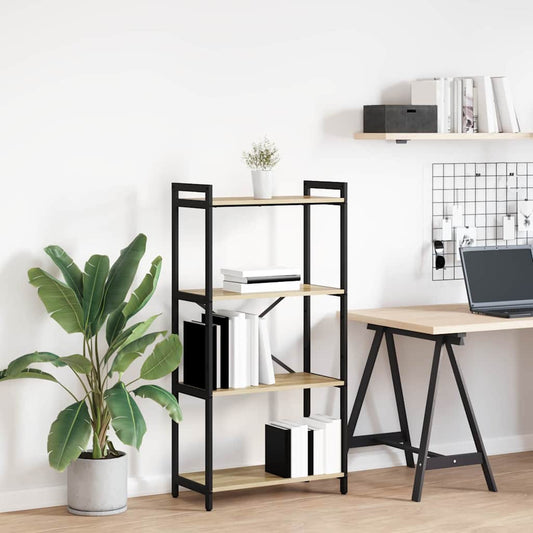 Bücherregal Sonoma Eiche 60 x 30 x 118 cm Holzwerkstoff