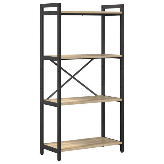 Bücherregal Sonoma Eiche 60 x 30 x 118 cm Holzwerkstoff