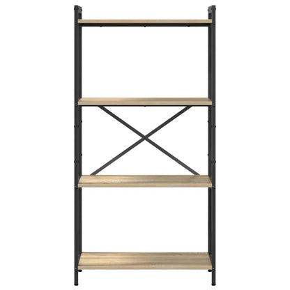 Bücherregal Sonoma Eiche 60 x 30 x 118 cm Holzwerkstoff