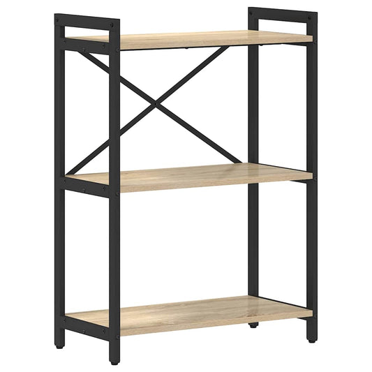 Bücherregal Sonoma Eiche 60 x 30 x 83 cm Holzwerkstoff