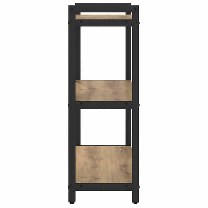 Bücherregal Eiche handwerklich 60 x 30 x 83 cm Holzwerkstoff